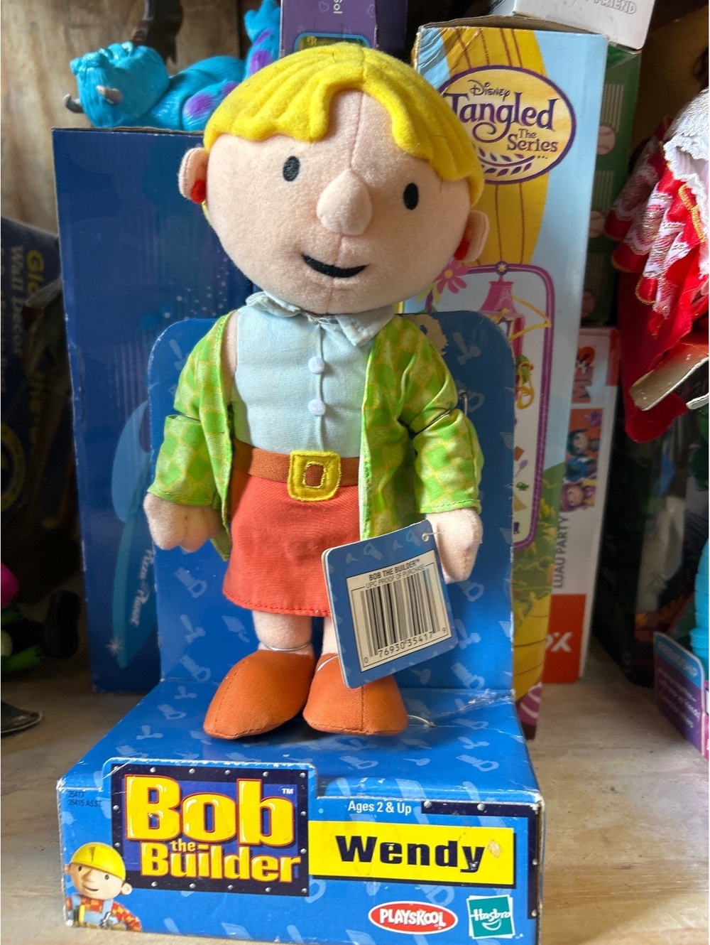 Bob the Builder Wendy Plush Doll Toy Ages 2 & Up